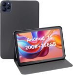 10.1" Tablet, Android 15, In-Cell Display, 20GB (8+12) RAM, 256GB ROM, 1280x800, 6000mAh Battery, Bluetooth, Dual Camera, GMS, WiFi - Imagen 2