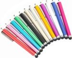 12 Pcs Capacitive Stylus for Touch Screens, Portable Touch Screen Capacitive Pen, Multi-Coloured Capacitive Pen for All Universal Touch Screen Devices - Imagen 2