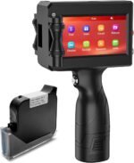127T2 1 Inch Portable Inkjet Printer, 4.3 Inch LED Display, Fast Drying Ink Cartridge, Inkjet Coding Machine for QR Code - Imagen 2