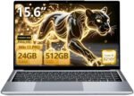 15.6 Inch Laptop Core I5-8210Y CPU, Laptop PC 24GB RAM 512GB SSD, IPS 1200P Screen, Win 11 Laptop Type-C/TF/Mini-HDMI/USB3.0/Webcam/WIFI5/BT5 - Image 2