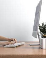 Yivandi Teclado Bluetooth inalámbrico para Apple Mac OS - Diseño QWERTY de EE. UU., Teclas de tijera, escritura precisa, batería recargable, tiempo de trabajo extralargo, compatible con iMac/MacBook - Image 3