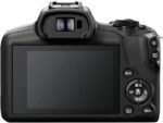 CANON EOS R100 Mirrorless Camera + RF-S Lens 18-45mm F4.5-6.3 IS STM, Evil APS-C Camera (24.1 MP)-4 EV, Video 4K 25 fps, Dual Pixel CMOS AF, Wi-Fi and Bluetooth, Black - Imagen 3
