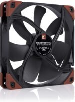 Noctua NF-A14 iPPC-3000 PWM, Heavy Duty Fan, 4-Pin, 3000 RPM (140mm, Black) - Imagen 3