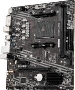 MSI Gaming Motherboard A520M-A Pro (AMD Ryzen 5000, AM4, DDR4, PCIe 3.0, SATA 6Gb/s, M.2, USB 3.2 Gen 1, DVI/HDMI, Micro-ATX) - Imagen 8