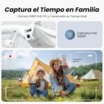 Ameta Morpho Drone for Kids with Camera 1080P, Mini FPV Drone with 32 RGB Lights/Circle Flight/3D Flip/18min Flight/Missing Doorbell, Toys Gift for Boys Girls, Under 250g - Imagen 3