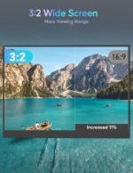 Portable Monitor 14 Inch 2K USB C HDMI Gaming Monitor, Ultra-Thin IPS Display with Smart Cover and Speakers, 2160x1440P Screen for Laptop, HDR Plug & Play, External Monitor for PC - Image 4