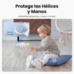 Ameta Morpho Drone for Kids with Camera 1080P, Mini FPV Drone with 32 RGB Lights/Circle Flight/3D Flip/18min Flight/Missing Doorbell, Toys Gift for Boys Girls, Under 250g - Imagen 9