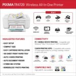 Pixma TR4720 Wireless All-in-One printer White - Imagen 4