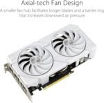 ASUS Dual GeForce RTX™ 4060 EVO White OC Edition 8GB GDDR6 (PCIe 4.0, 8GB GDDR6, DLSS 3, HDMI 2.1a, DisplayPort 1.4a, Axial-Tech Fan Design, 0dB Technology, Dual BIOS, Technology - Image 5
