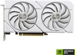 ASUS Dual GeForce RTX™ 4060 EVO White OC Edition 8GB GDDR6 (PCIe 4.0, 8GB GDDR6, DLSS 3, HDMI 2.1a, DisplayPort 1.4a, Axial-Tech Fan Design, 0dB Technology, Dual BIOS, Technology - Image 9