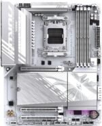 GIGABYTE B850 AORUS Elite WIFI7 Ice Motherboard AMD AM5 LGA 1718, ATX, DDR5, 3X M.2, PCIe 5.0, USB-C, WIFI7, 2.5GbE LAN, EZ-Latch - Imagen 6