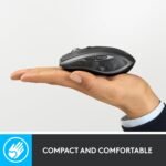 Logitech MX Anywhere 2S - Ratón inalámbrico Bluetooth Edition, Uso en Cualquier Superficie, Desplazamiento hiperrápido, Recargable, controla hasta 3 computadoras y portátiles Apple Mac y Windows - Imagen 4