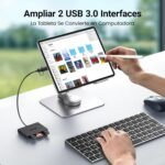 UGREEN SD Card Reader Type C & USB 3.0, 4 in 1 Micro SD Card Adapter 5Gbps Super Speed Compatible with iPhone 16 15 Plus Pro Max MacBook Pro Air 2023 iPad Pro Galaxy Tab S9 S24 Ultra - Image 5