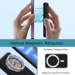 Power Bank for Mag-Safe, 10000mAh External Battery Wireless, PD USB-C Fast Charger, Wireless Magnetic Power Bank Compatible with iPhone 16/15/14/13/12 Series - Imagen 4