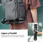 NEEWER VERSION Level Input Tripod for Phone & Camera, Portable Lightweight Metal Travel Stand with Cold Shoe Mobile Phone Holder Compatible with iPhone for Video Recording, TP53 - Image 8