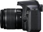 Canon EOS 4000D 18MP CMOS APS-C 9 Point AF Creative Filters Black EF-S 18-55mm III Lens Kit - Imagen 3