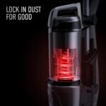 Hoover WindTunnel Tangle Guard Upright Vacuum, Bagless Cleaner, HEPA Media Filtration, For Carpet and Hard Floor, UH77100V, Gray - Imagen 5