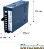 Arcity 5V 12V 24V Output Switching Power Supply Unit Adjustable for Video Multi Games Machine Console Cocktail CCTV Computer DIY Vertical New(5V/16A 12V/6A 24V/2A) - Image 3