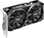 MSI Gaming GeForce RTX 3050 8GB GDRR6 128-Bit HDMI/DP PCIe 4 Torx Twin Fans Ampere OC Graphics Card (RTX 3050 Ventus 2X XS 8G OC) - Imagen 4