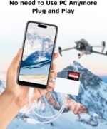 SD Card Reader for i-Phone i-Pad and Camera with Dual Slot for SD and TF Memory Cards, SD Card Reader, No Need for Applications, Plug and Play. - Image 5