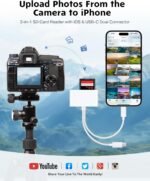 SD Card Reader for i-Phone i-Pad and Camera with Dual Slot for SD and TF Memory Cards, SD Card Reader, No Need for Applications, Plug and Play. - Image 6