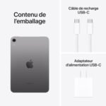 Apple iPad mini (A17 Pro): Apple Intelligence, 8.3-inch Liquid Retina Display, 256GB, Wi-Fi 6E, 12MP Front/12MP Back Camera, Touch ID, All-Day Battery Life — Space Grey - Image 7