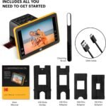 Kodak Digital Slide N SCAN MAX 7" Film Scanner: Large 7" LCD Screen Converts Color Negatives into 22MP HD b & w JPEG - Image 6