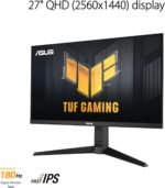 ASUS VG27AQL3A 27" TUF Gaming 1MS QHD SRGB 180HZ IPS HDMI DP USB Monitor FREESYNC 90LM09A0-B013B0 1 YEAR WARRANTY - Imagen 5