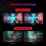 ASUS ROG Strix 27" USB-C 4K HDR Gaming Monitor (XG27UCG-W) - White, UHD (3840x2160) Dual Mode (4K 160Hz or FHD 320Hz), 1ms, Fast IPS, ELMB Sync, G-SYNC Support, - Image 6