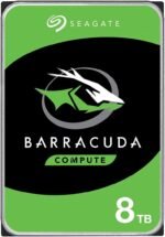 Seagate BarraCuda, 8TB, Internal Hard Drive, SATA 6Gbit/s, 3.5", 5400RPM, 256MB Cache for Desktop PC (ST8000DM004) - Imagen 3