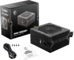 MSI mag A550BN Gaming Power Supply: 80 Plus Bronze, 550 Watts, 12V Single-Rail, DC-to-DC Circuit, 120mm Fan - Imagen 3