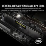 Corsair Vengeance LPX Desktop Memory (PC4-25600) C16 1.35V, Black, 2 x 8GB - Imagen 3