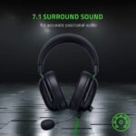 Razer BlackShark V2X Gaming Headphones: Surround Sound 7.1 - 50mm Driver - Memory Foam Pillow - for PC, PS4, PS5, Switch, Xbox One, Xbox Series X|S, Mobile - - Image 7