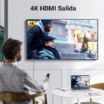 UGREEN Revodok 105 USB C Hub HDMI 4K Type C Adapter 5 in 1 with 100W PD Charging Compatible with MacBook Pro Air M3 M2 M1, iPad, iPhone 17 Pro MAX Air, Galaxy S25 Ultra, Surface - Image 4