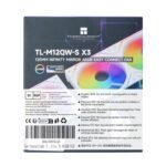 Thermalright TL-M12Q-S X3 120mm PC Case Cooling Fans Daisy Chain 2000RPM High Airflow ARGB Dual Infinity Mirror Lighting for Construction - Imagen 10