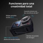 dji Osmo Action 5 Pro Pack Essential: Sports Camera, 1/1.3" Sensor, 4K/120fps Video, Goal Tracking, Stabilization, 2 OLED Touch Screens, 4K Action Camera for Sports and Vlogs - Imagen 5