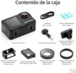 dji Osmo Action 5 Pro Pack Essential: Sports Camera, 1/1.3" Sensor, 4K/120fps Video, Goal Tracking, Stabilization, 2 OLED Touch Screens, 4K Action Camera for Sports and Vlogs - Imagen 8