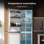 Cecotec Refrigerator Combi 409L Total No Frost Bolero CoolMarket Combi 409 Stainless Steel E. Height 185 cm, MAX INSIDE with VIP Tech, Inverter Plus Compressor, Low Consumption, Variable Temperature - Imagen 13