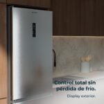 Cecotec Refrigerator Combi 409L Total No Frost Bolero CoolMarket Combi 409 Stainless Steel E. Height 185 cm, MAX INSIDE with VIP Tech, Inverter Plus Compressor, Low Consumption, Variable Temperature - Imagen 15