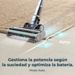 Cecotec Conga Rockstar RS50 X-Treme Cordless Broom Vacuum Cleaner. 120AW, 400W Motor, Autonomy 60mins in Eco Mode, Rigid Tube and XL Mixed Brush, Cleans up to 130 m² - Image 6