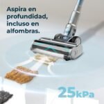 Cecotec Conga Rockstar RS50 X-Treme Cordless Broom Vacuum Cleaner. 120AW, 400W Motor, Autonomy 60mins in Eco Mode, Rigid Tube and XL Mixed Brush, Cleans up to 130 m² - Image 8