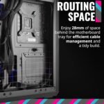 Cooler Master MasterBox Q300L – mATX Mini Tower Computer Case with Full View Side Panel, Tidy Wiring and Multiple Cooling Options - Imagen 7