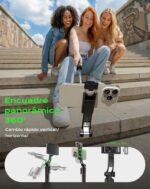 Tripe Telemovel Selfie Stick and Tripod for Mobile Phone, 170 cm Portable with Remote Control, Compatible with iPhone/Android - Imagen 7