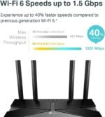 TP-Link Wifi 6 AX1500 Smart WiFi Router (Archer AX10) - 802.11ax Router, 4 Gigabit LAN Ports, Dual Band AX Router, Beamformed, OFDMA, MU-MIMO, Parental Controls, Works with Alexa - Imagen 3