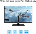 ASUS Eye Care Monitor 31.5" 4K HDR (VP327Q) - UHD (3840 x 2160), 99% sRGB, HDR-10, Adaptive-Sync, Speakers, DisplayPort, HDMI, Flicker Free, Blue Light Filter, Mount - Image 5