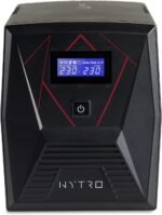 EPYC NYTRO – Pure Sine Wave UPS 1500VA/900W Power, Uninterruptible Power Supply for PC Gaming, Mac and Gaming Consoles, 5 Outputs (2 x Schuko + 3 x IEC) - Image 3