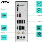 MSI B850 Gaming Plus WiFi Motherboard, ATX - Supports AMD Ryzen 9000/8000 / 7000 Processors, AM5 - DDR5 Memory Boost 8200+ MT/s (OC), PCIe 5.0 x16 & 4.0 x16, M.2 Gen5, Wi-Fi 7, 5G LAN - Image 7