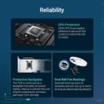 ASUS The Prime GeForce RTX 5070 12GB GDDR7 White OC Edition SFF Ready Graphics Card (PCIe 5.0, 12GB GDDR7, HDMI/DP 2.1, 2.5 Slots, Axial-Tech Fans, Dual BIOS) - Image 5