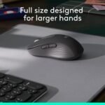 Logitech Signature M650 L Full-Size Wireless Mouse for Oversized Hands, 2-Year Battery, Silent Clicks, Customizable Side Buttons, Bluetooth, for - Imagen 4