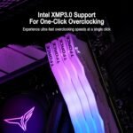 TEAMGROUP T-Force Delta RGB DDR5 Ram 32GB (2x16GB) 6000MHz PC5-48000 CL30 Intel XMP 3.0 & AMD Expo Support White RAM Memory Module FF4D532G6000HC30DC01 - Image 4